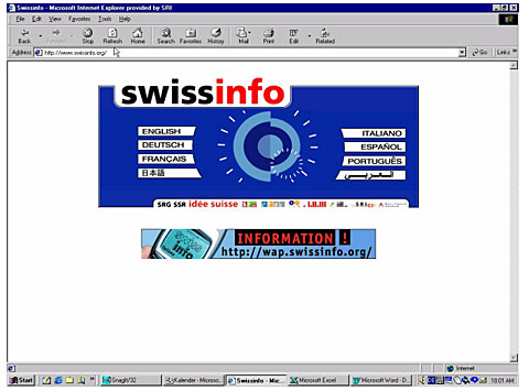 swissinfo portada 2001