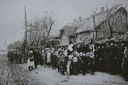 Suizos en la colonia de Ucrania en 1922