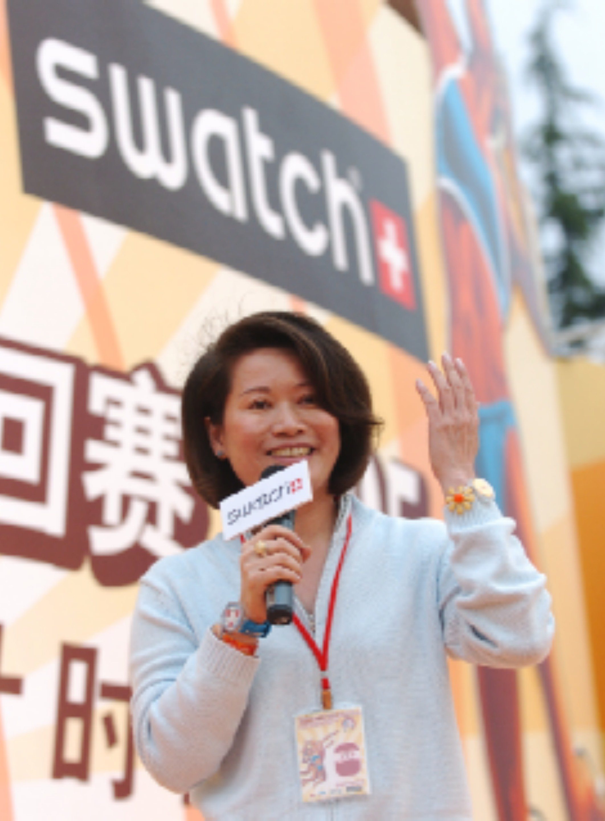 陈素贞女士,自2003年起担任斯沃琪中国CEO