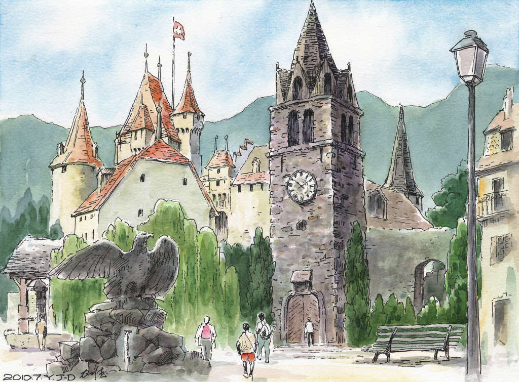 沃州小城埃格勒(Aigle)