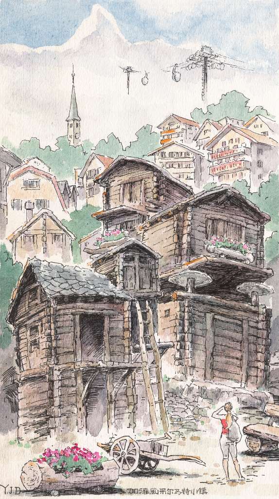 策尔马特(Zermatt)小镇