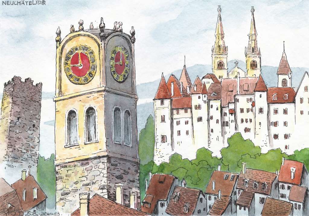 纳沙泰尔(Neuchâtel)印象