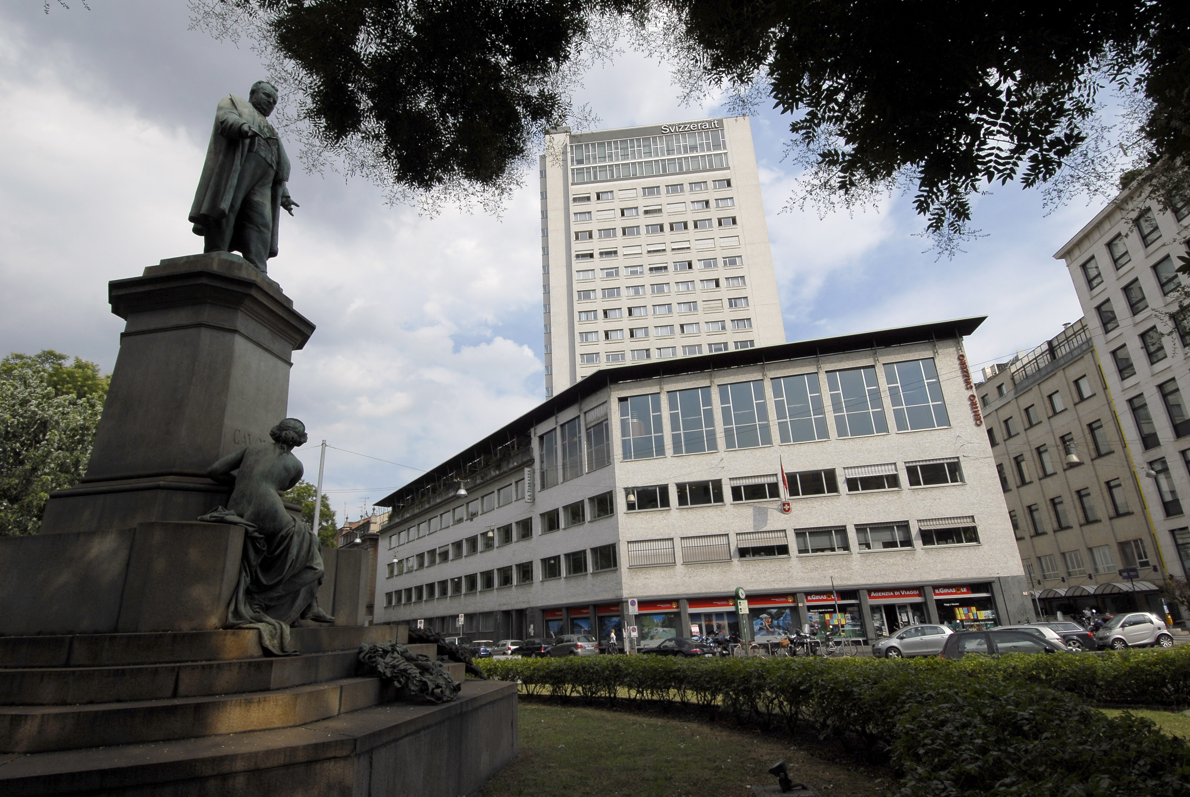 La sede del consolato generale di Milano.