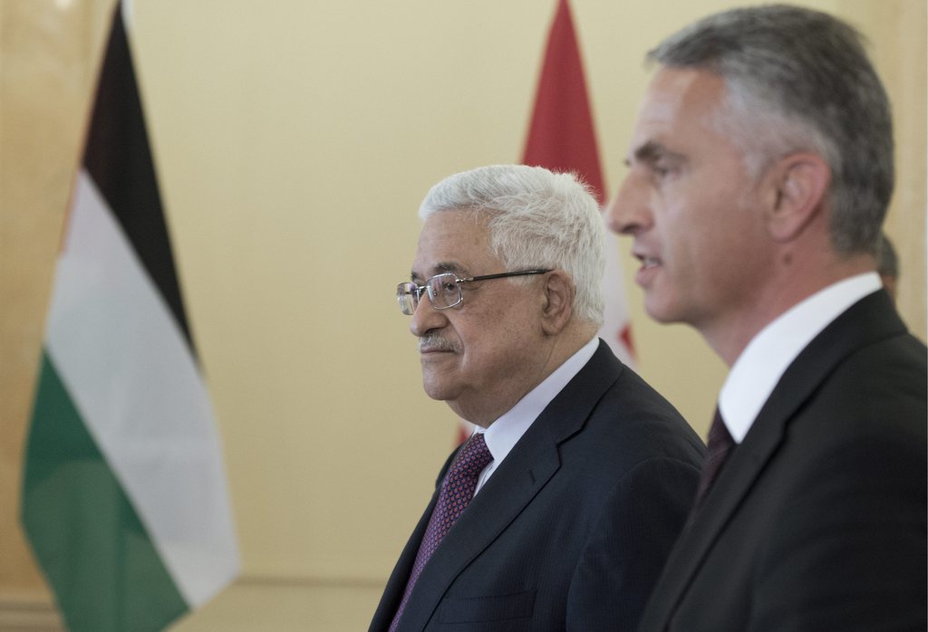 Abbas Rmt Abbas ends European tour in Bern - SWI swissinfo.ch