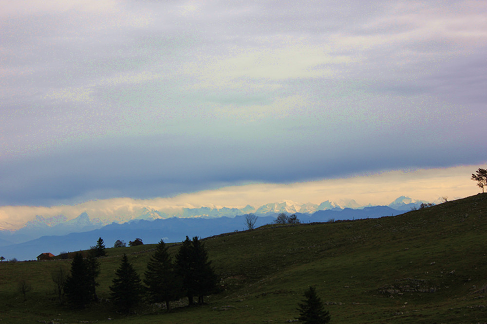 琼雕玉砌的阿尔卑斯山