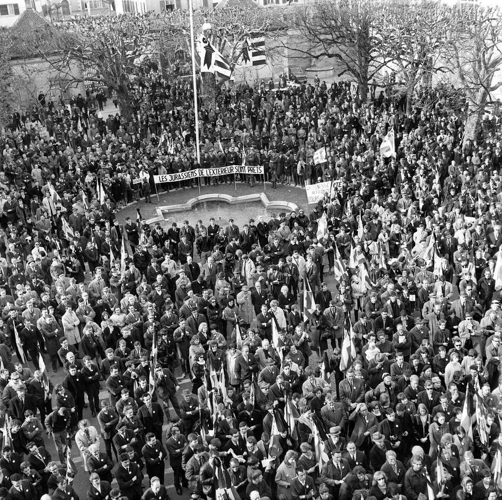 Manifestation d autonomistes jurassiens
