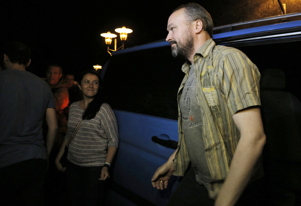 Ukraine OSCE hostages released