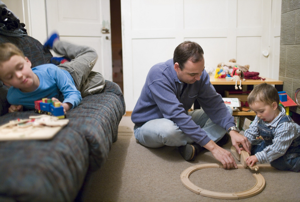 Father and child