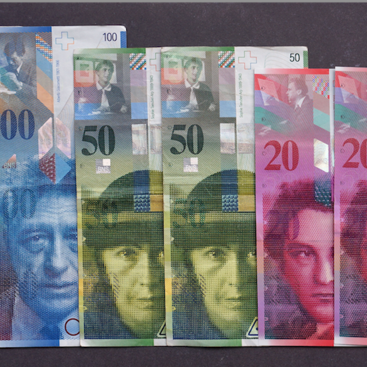 瑞士钞票上印着谁的头像？ - SWI swissinfo.ch