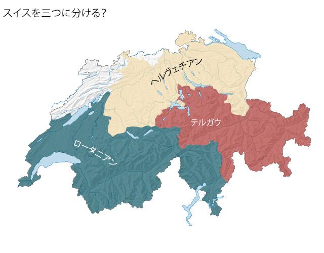 スイス地図