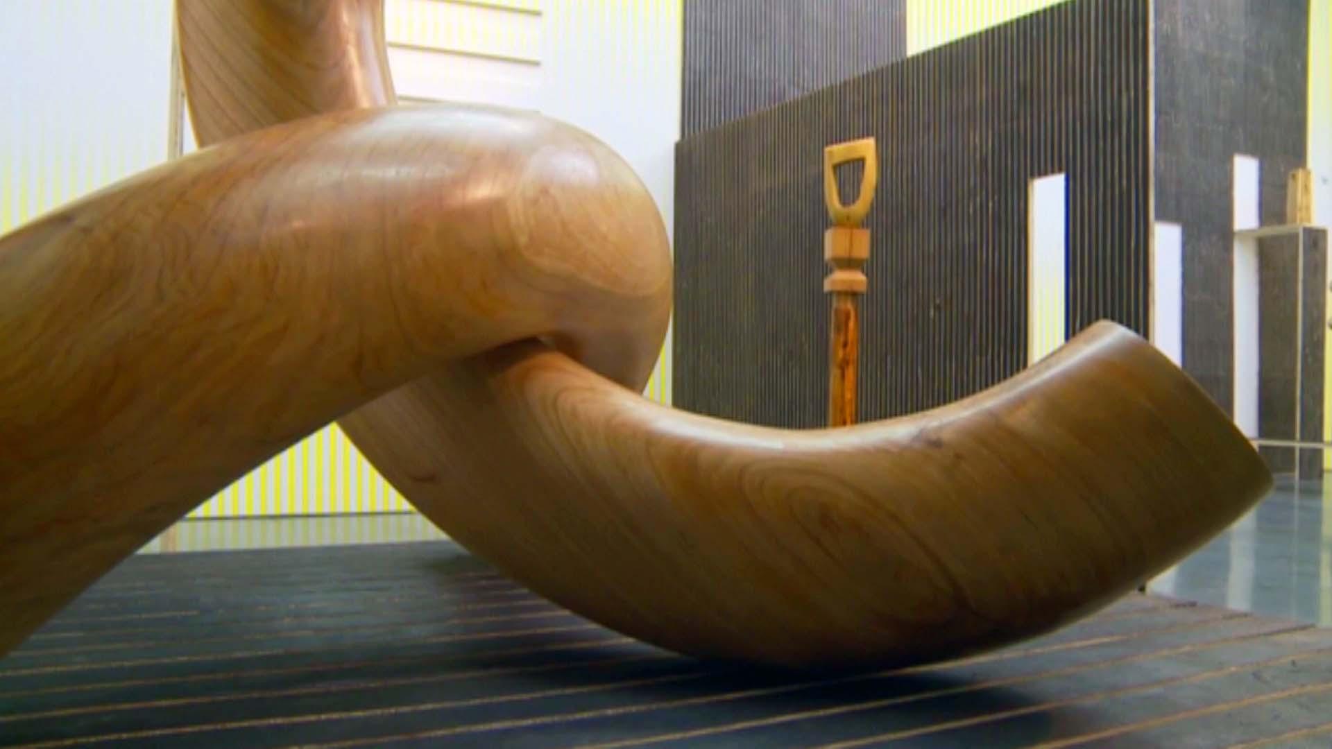 Wood sculpture