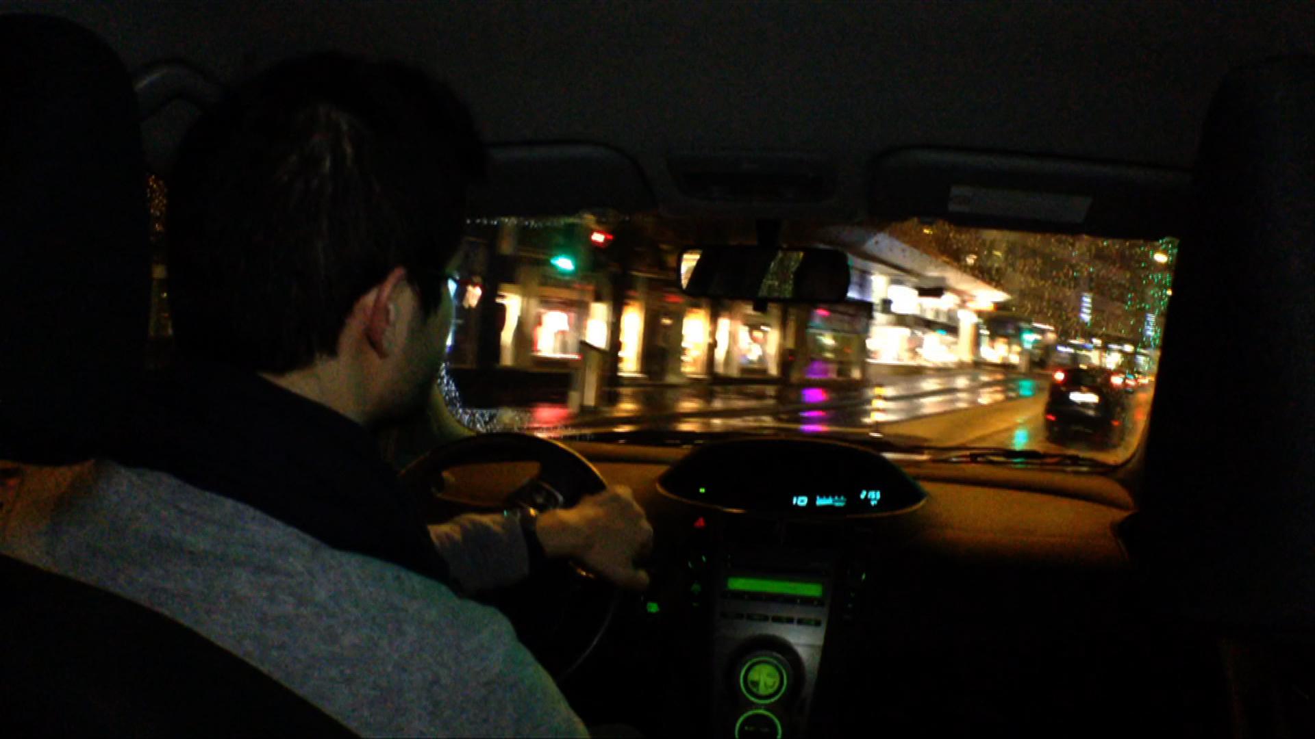 Uber taxi driver Jeremie