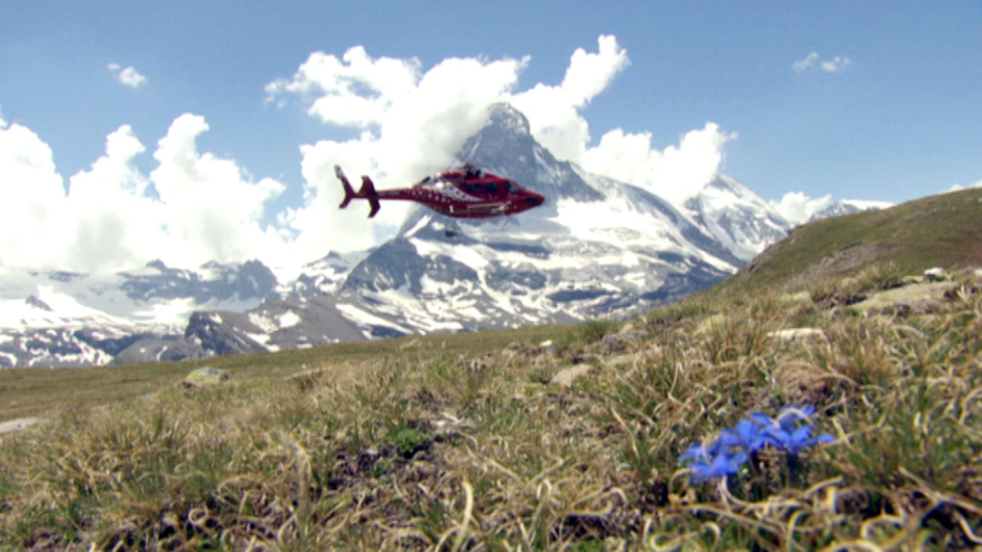 Rescue at the matterhorn