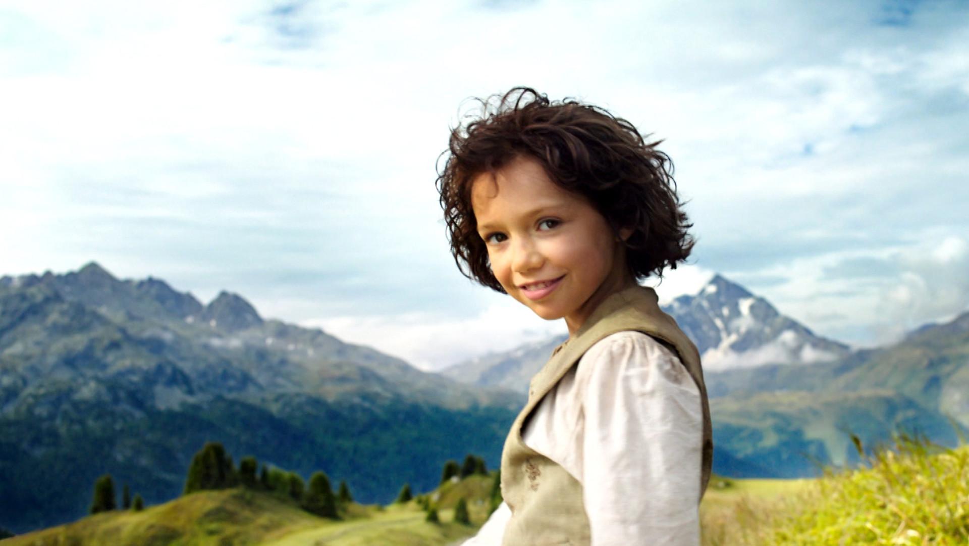 Movie character Heidi from the movie of Alain Gsponer