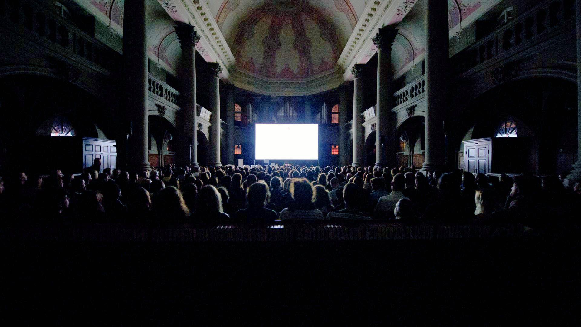  シュニット国際短編映画際会場の一つ、ベルン聖霊教会
