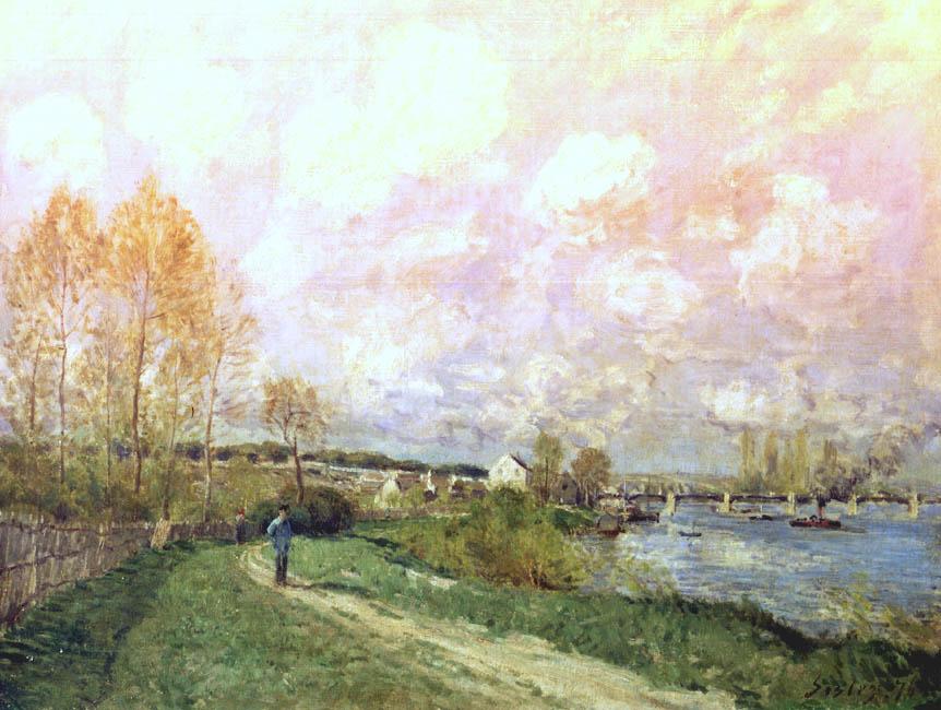 Alfred Sisley: Verano en bougival