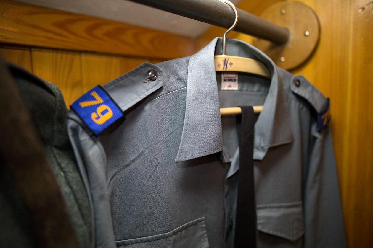Numéro de bataillon sur un uniforme