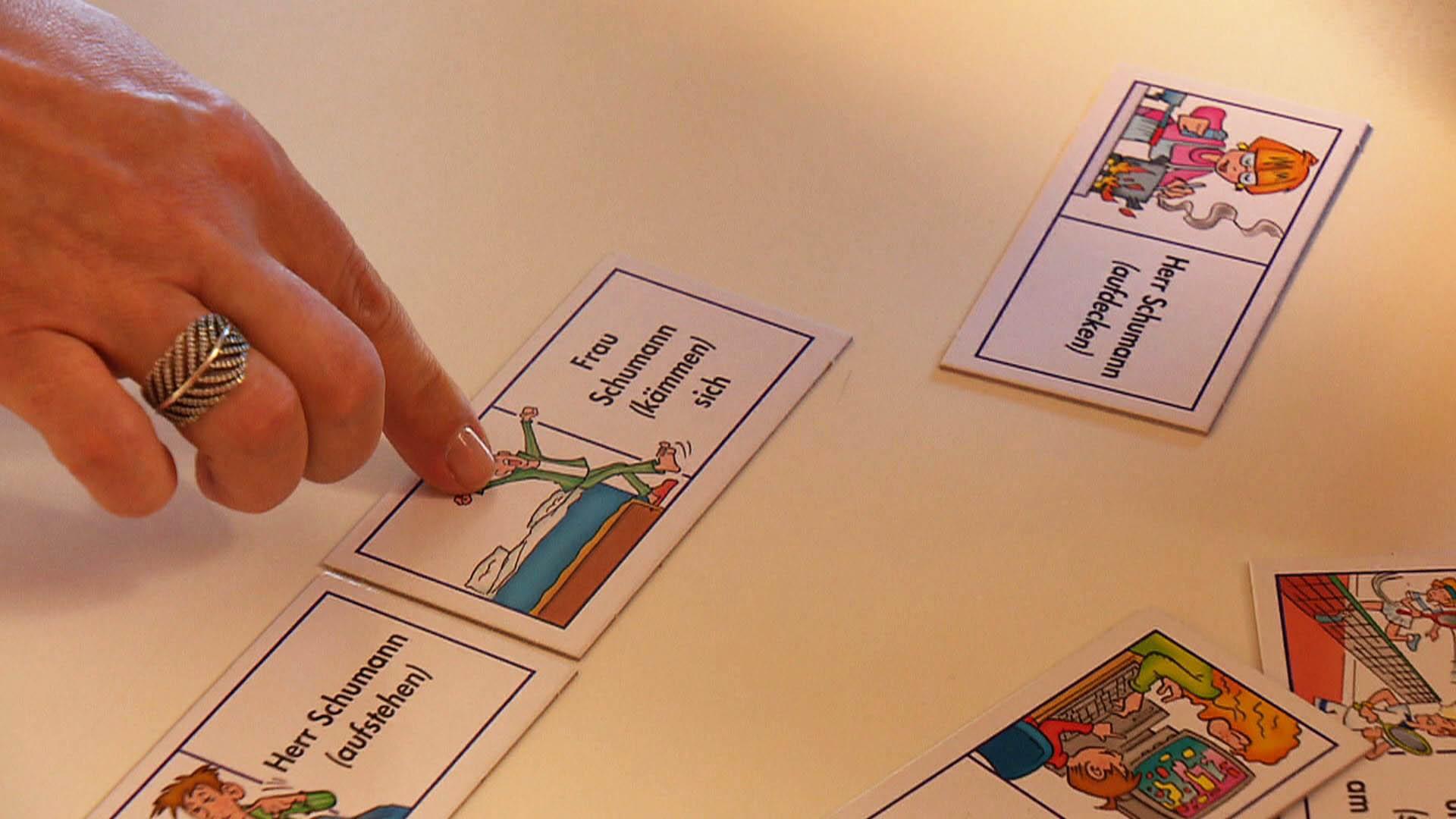 Word cards to learn the german language