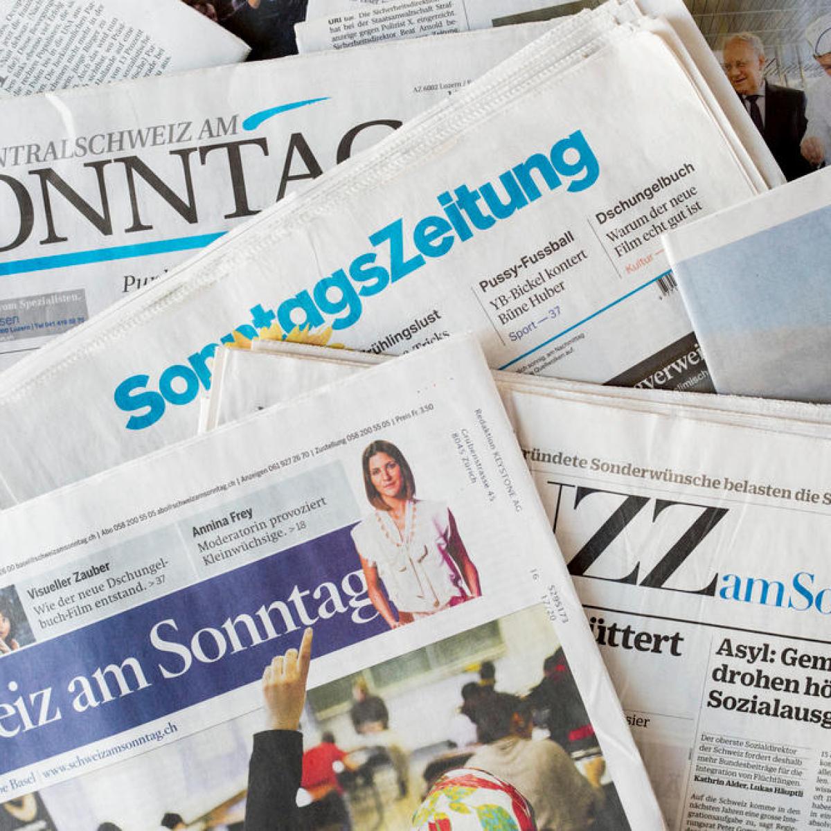 スイスの新聞購読者数 紙媒体で減少 - SWI swissinfo.ch