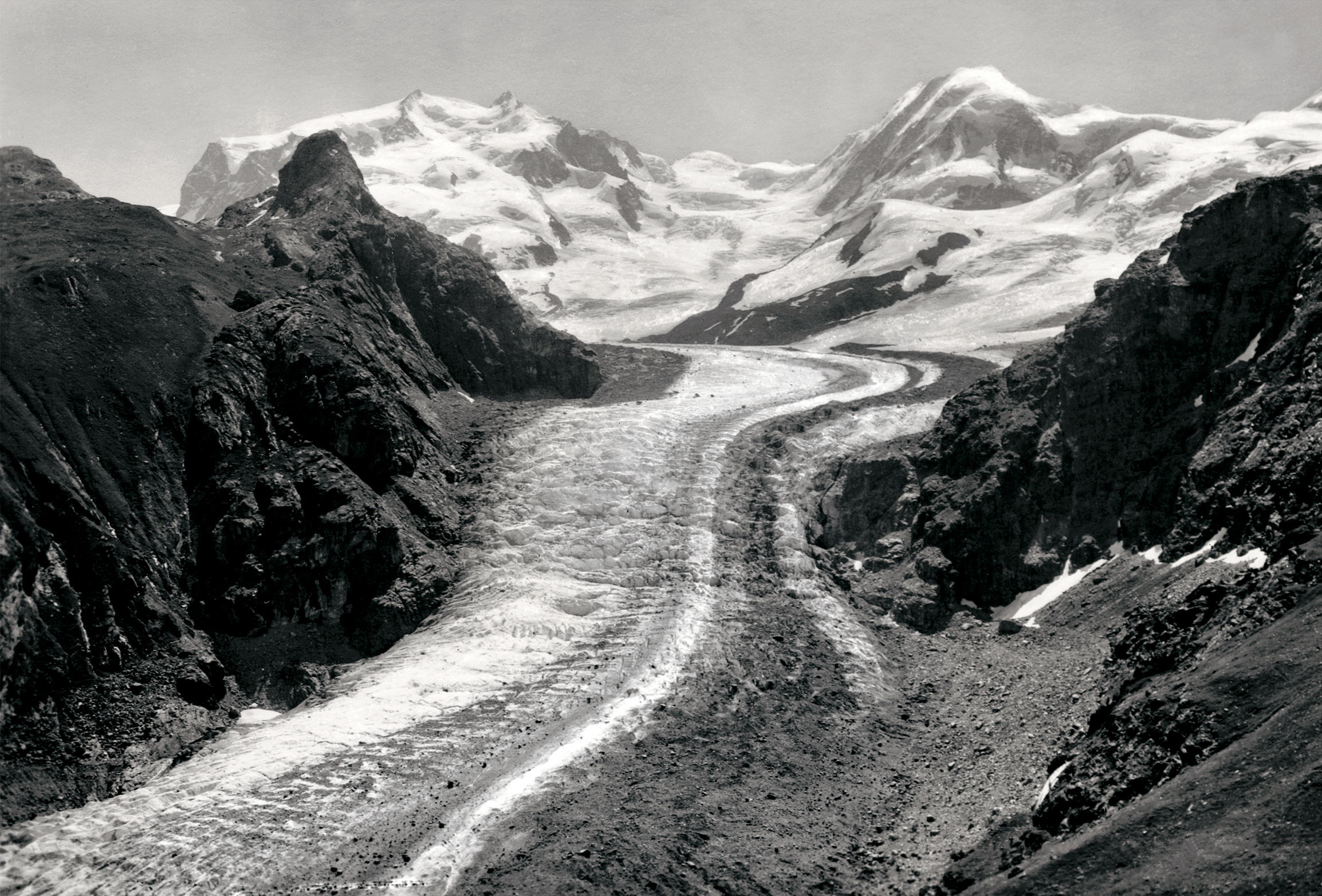 Le glacier du Gorner