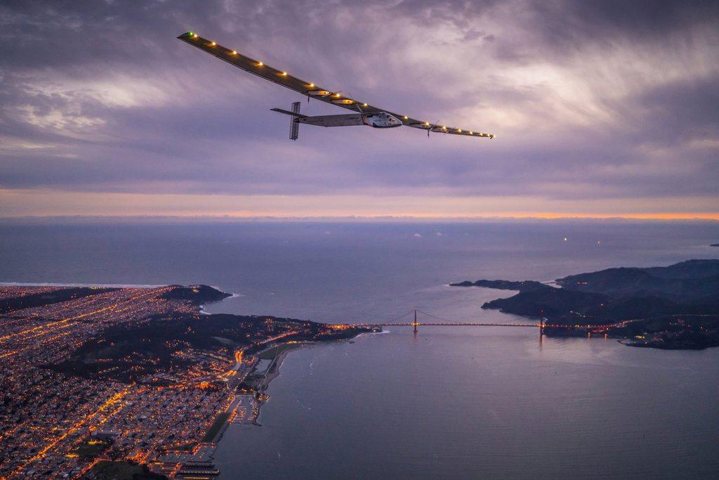 Imagen del avión Solar Impulse 2
