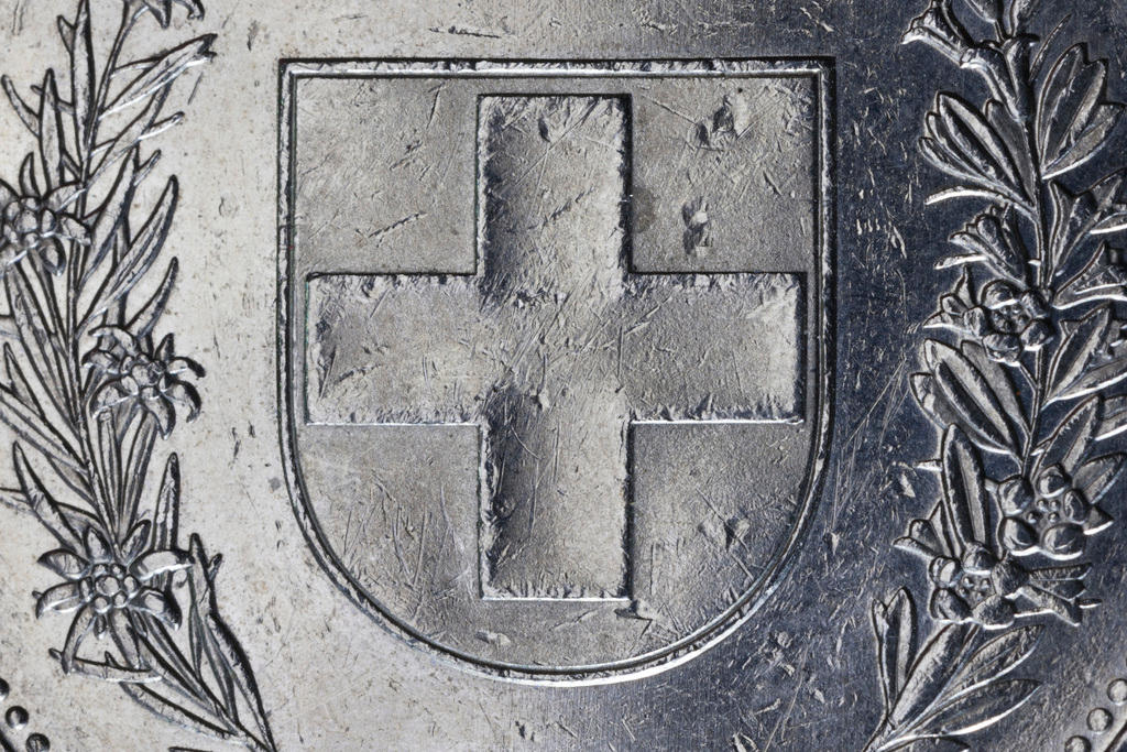 five-franc coin