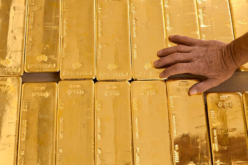 Barras de oro