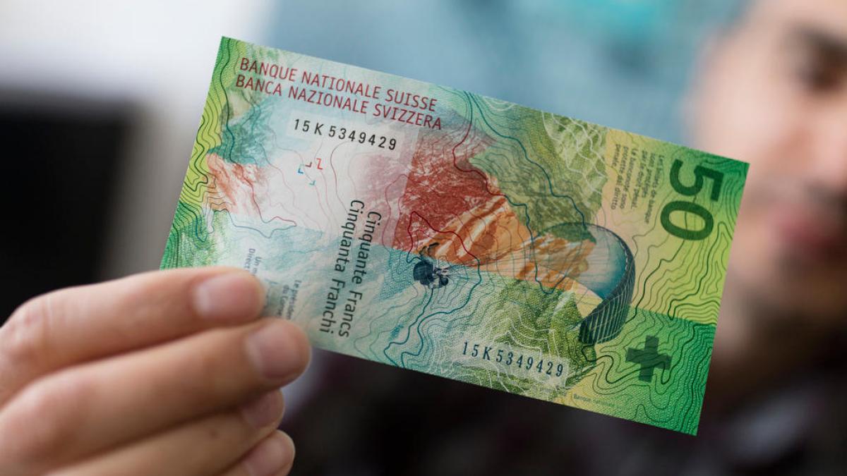 世界一安全な紙幣、５０フラン - SWI swissinfo.ch