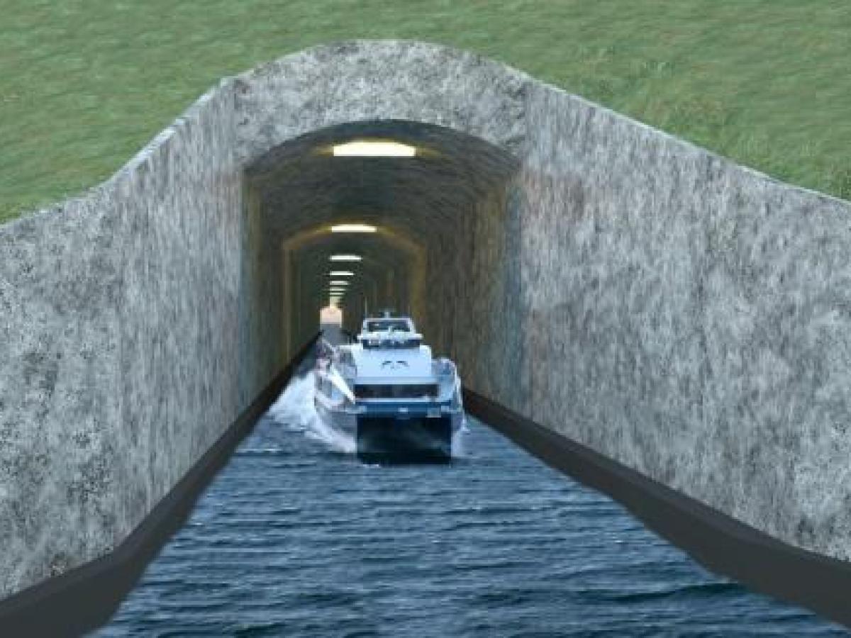 Noruega construirá el primer túnel marítimo del mundo para grandes embarcaciones