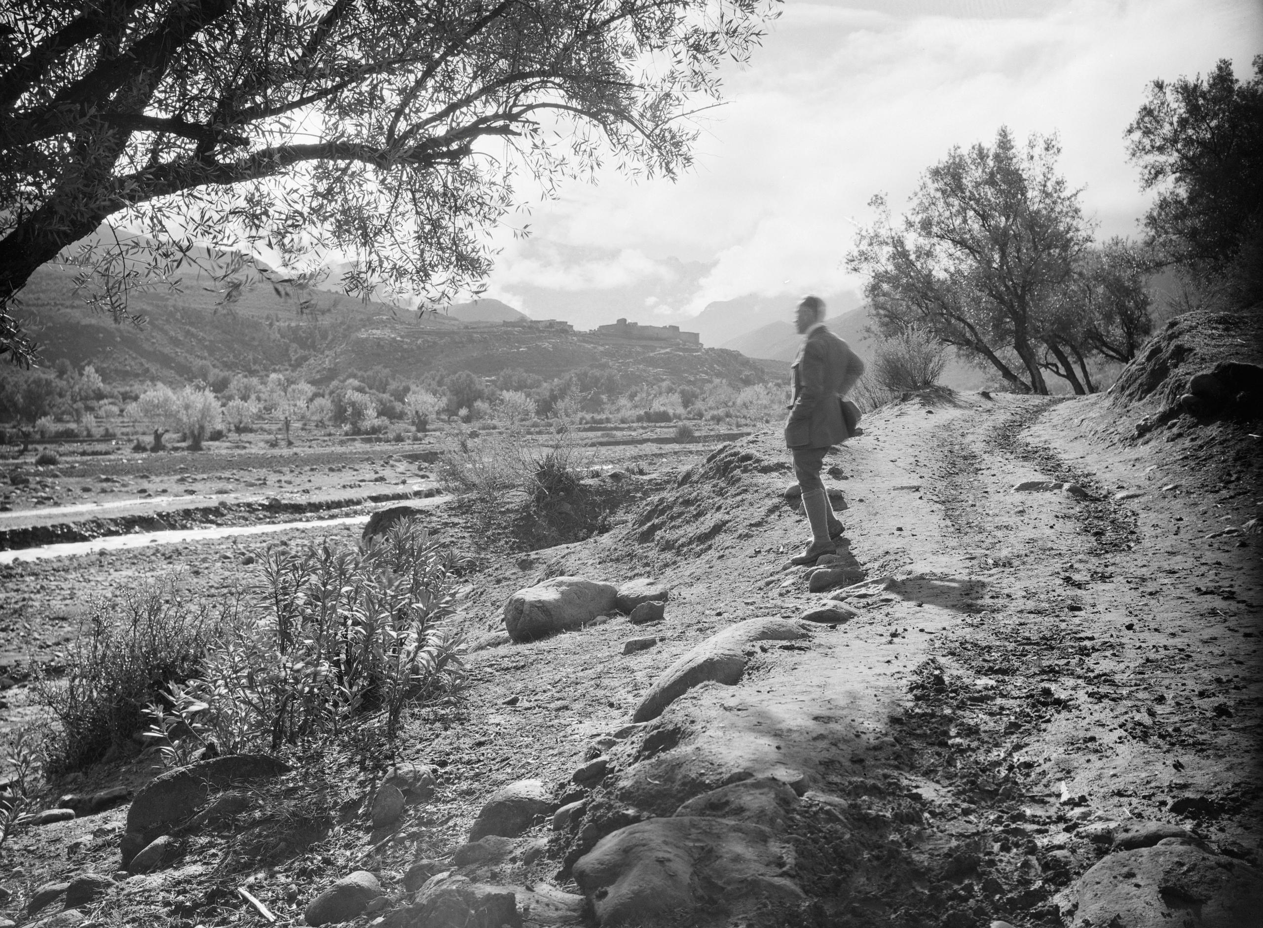 Walter Mittelholzer dans le Haut Atlas, 1930/31