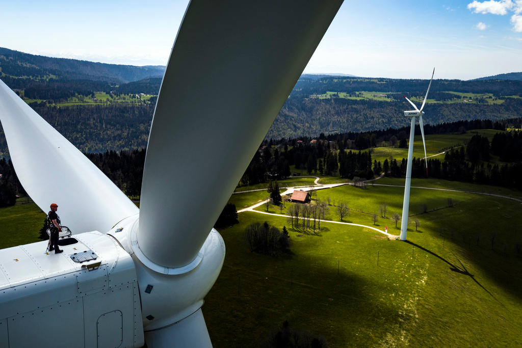 Hélice para energía eólica