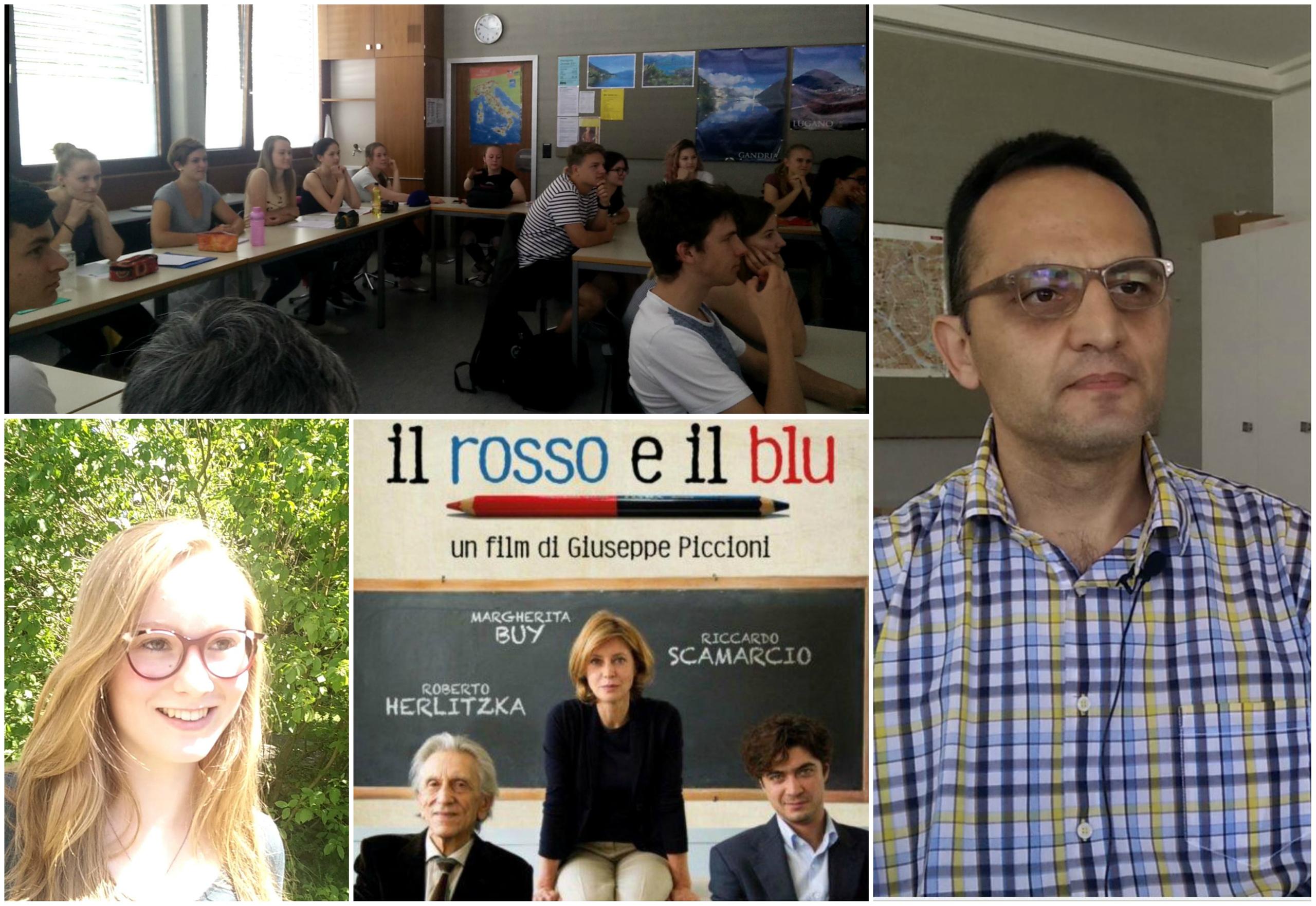 Immagini dal film Il rosso e il blu