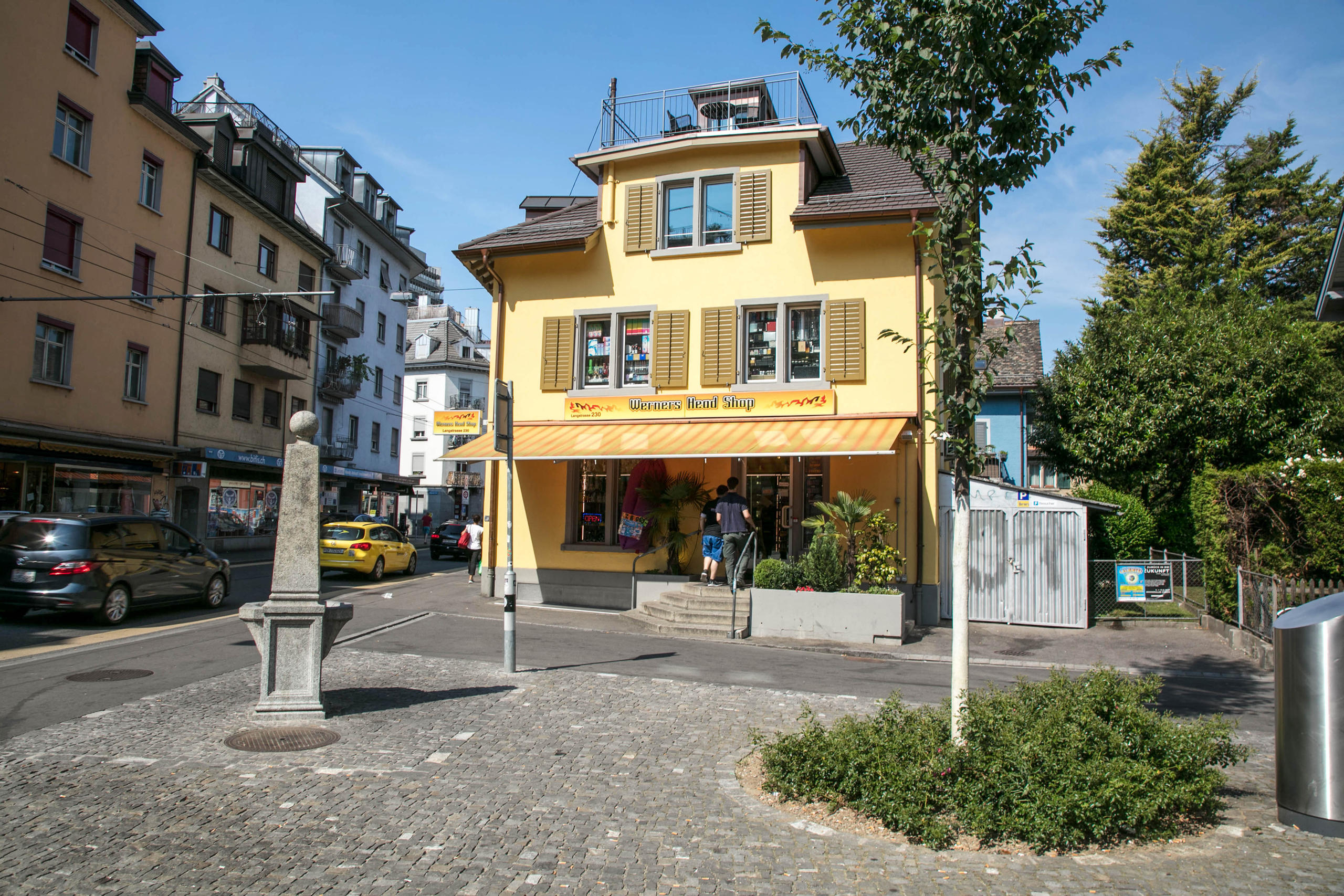 Werner Bösch’s shop in the Langstrasse district, in the heart of Zurich