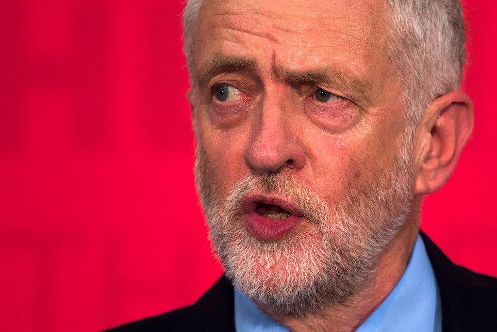 Il leader dei laburisti, Jeremy Corbyn