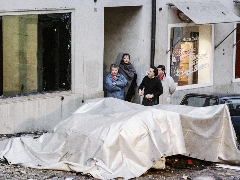 Auto explodiert