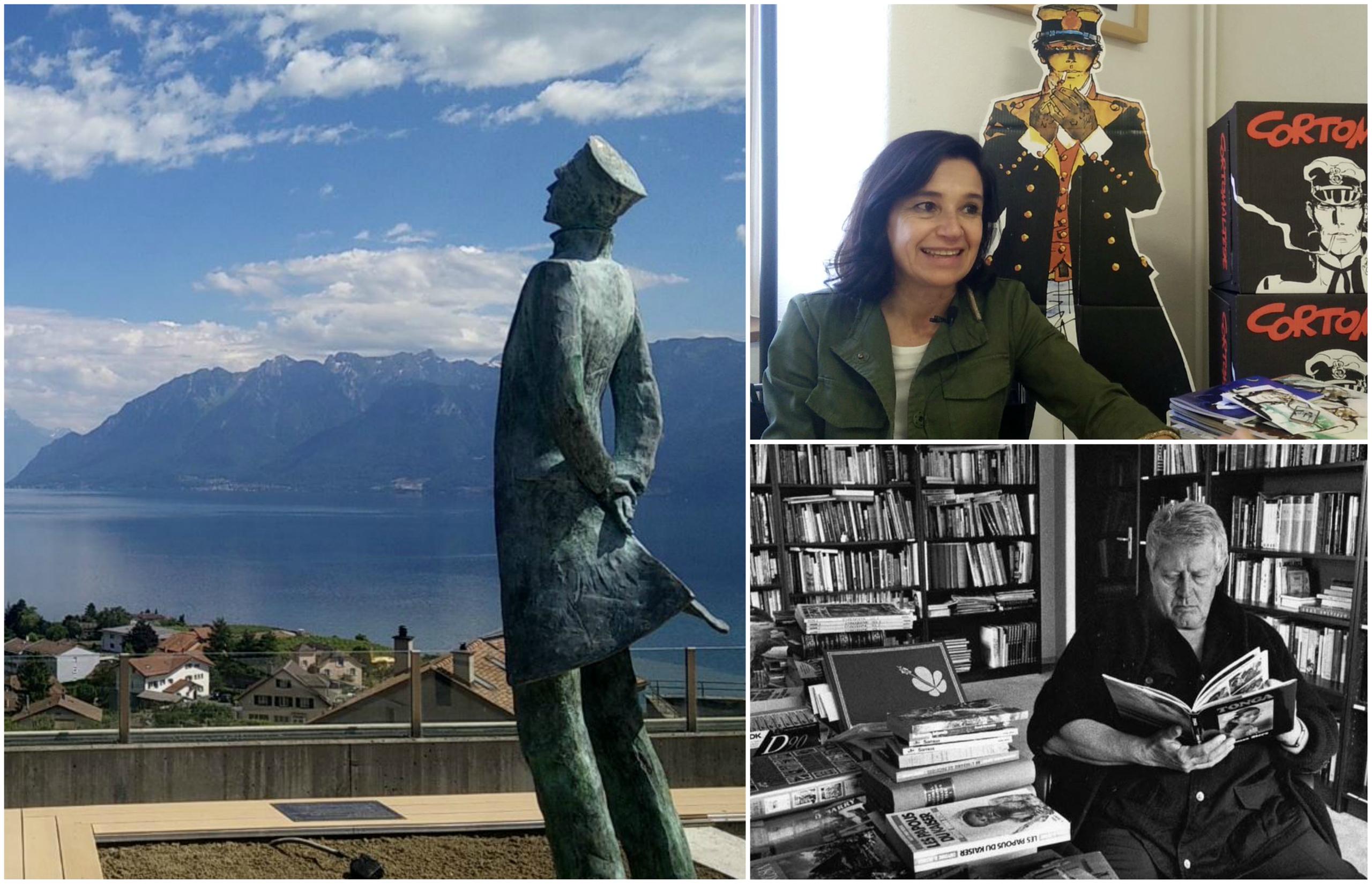 Statua di Corto Maltese / Patrizia Zanotti / Hugo Pratt