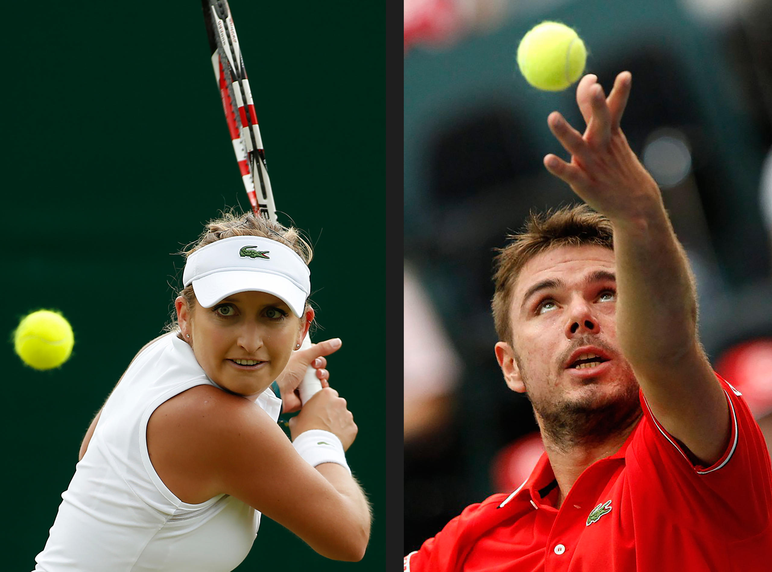 baczinszky and wawrinka playing tennis