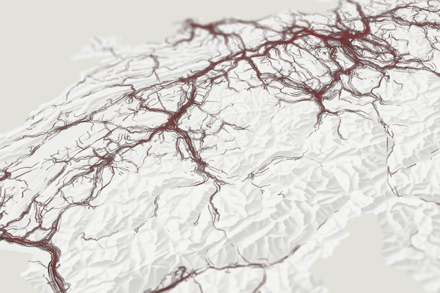 map commuters
