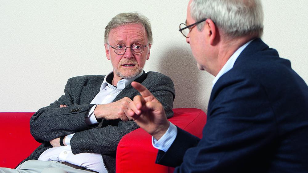 Casper Selg und Ottfried Jarren