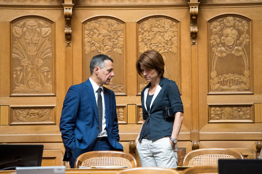 Petra Gössi im Bundeshaus