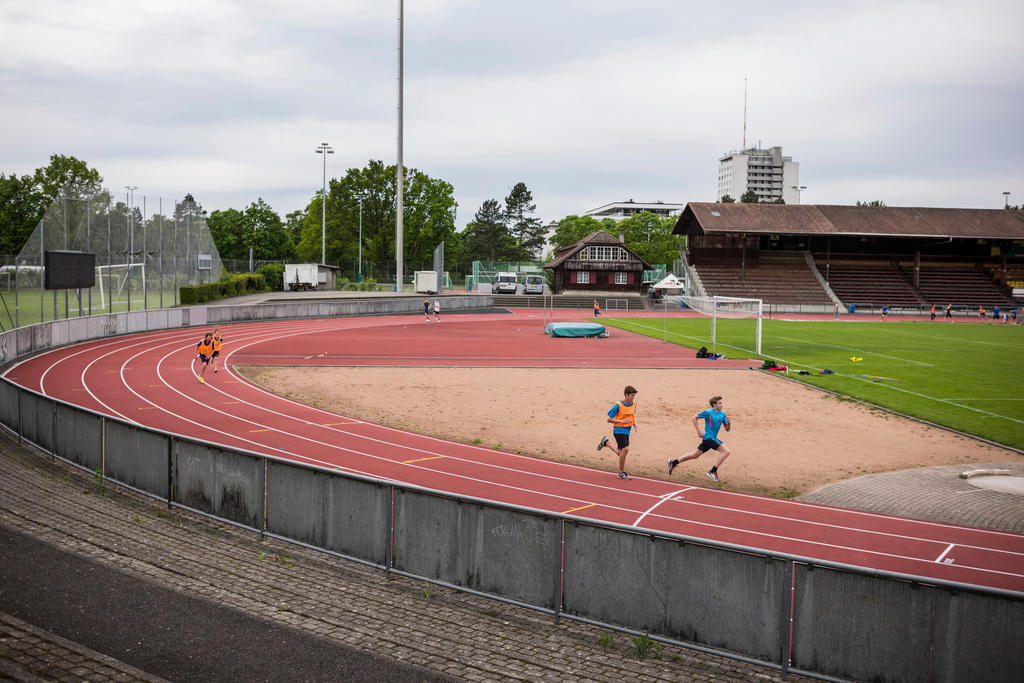 Auf dem Berner Neufeld fanden 1954 die Leichtathletik-Europameisterschaften statt.