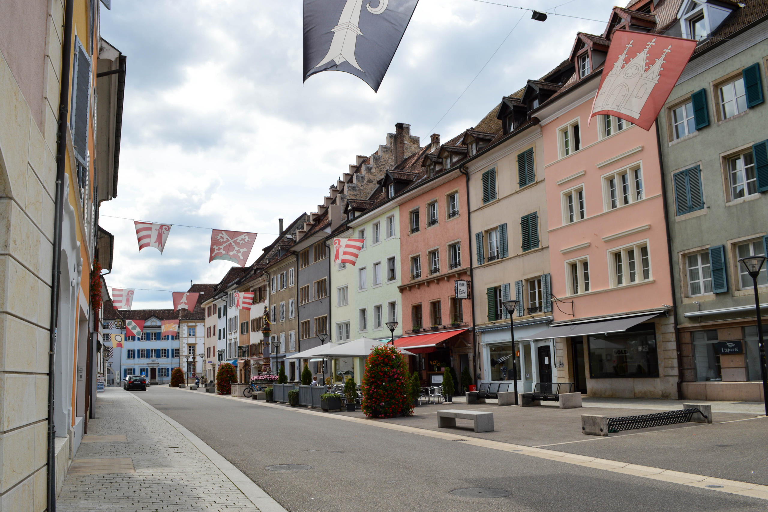 Altstadtstrasse von Delsberg