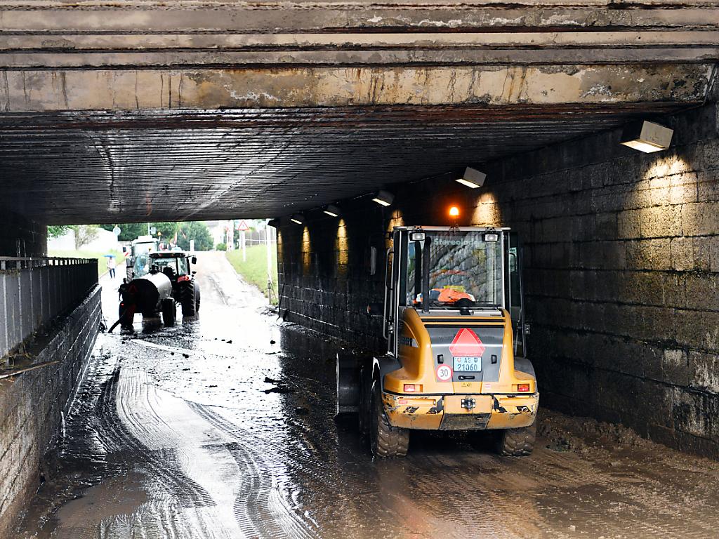Mois de juillet changeant et marqué par de violents orages SWI