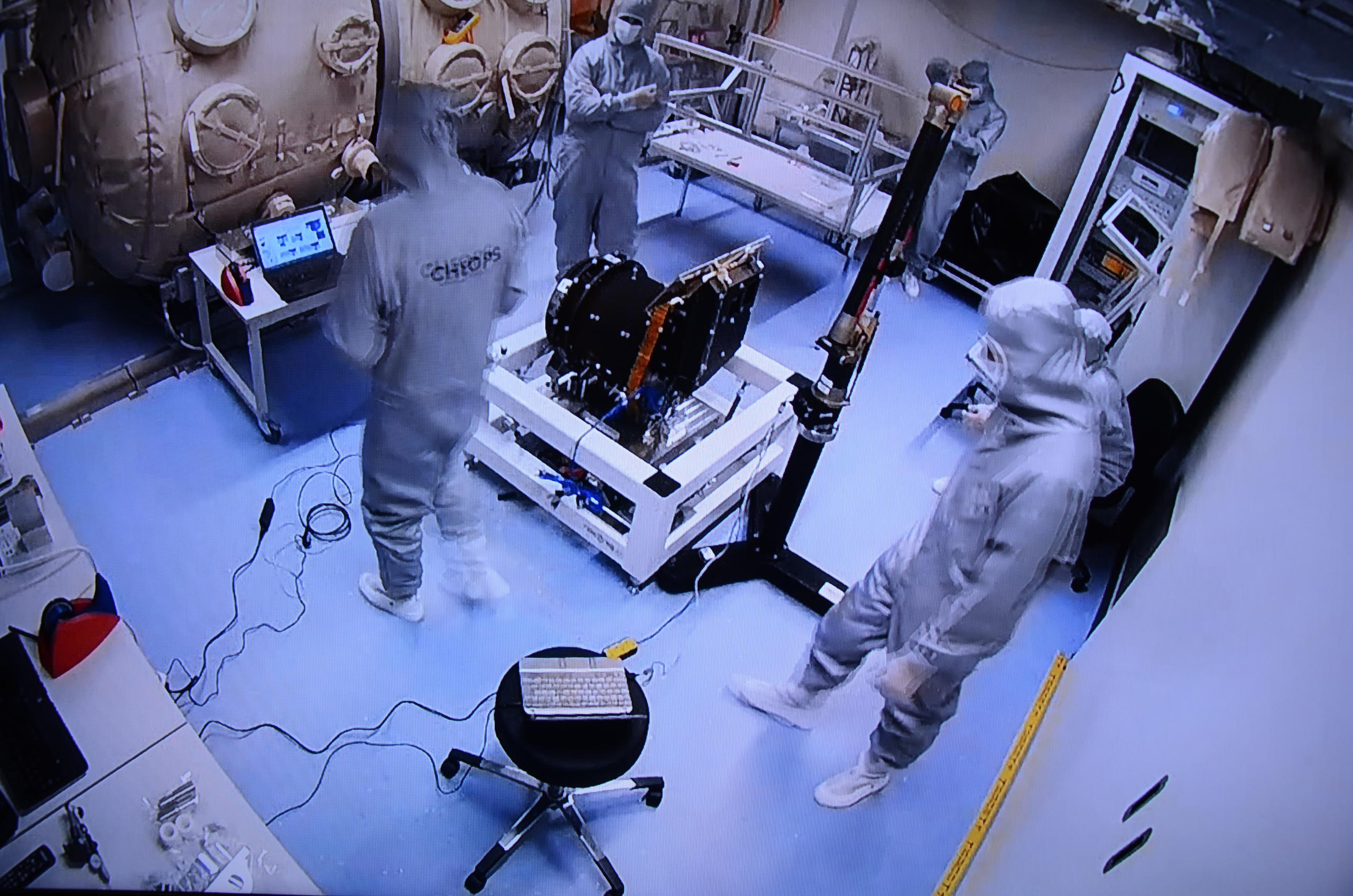 La camera pulita di Cheops