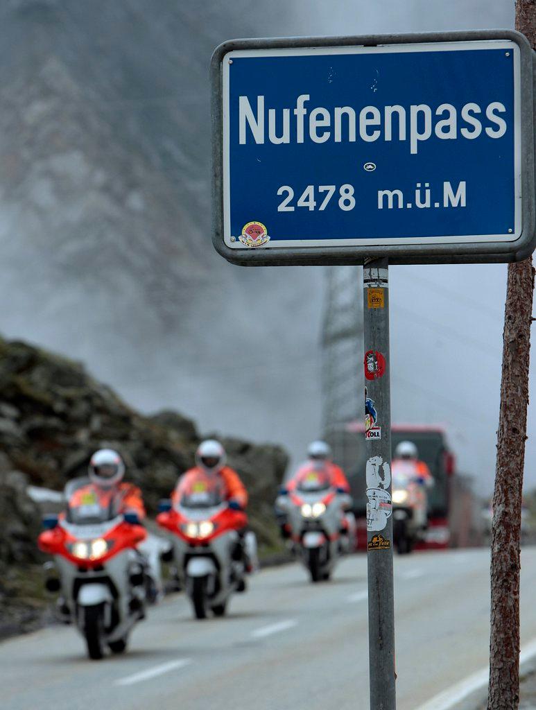 summit of nufenen pass