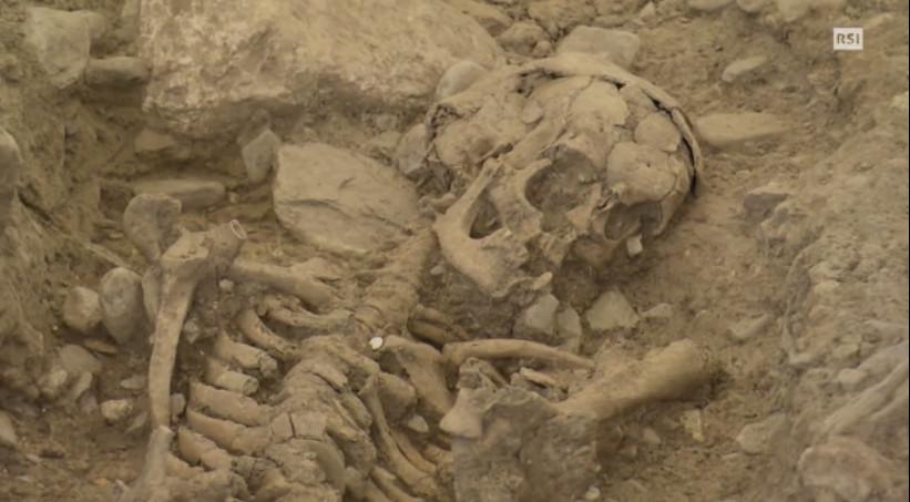 La necropoli celtica scoperta a Sion
