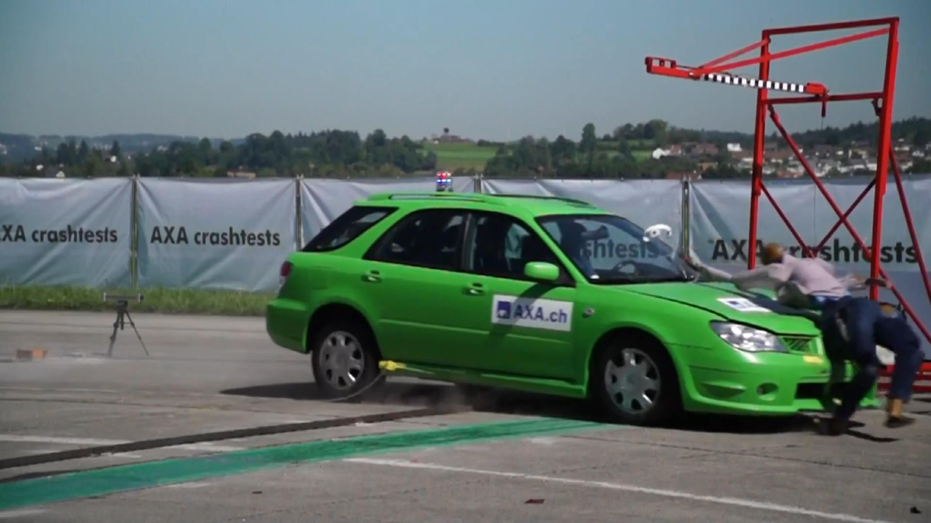Auto im Crashtest