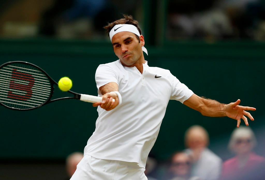 Roger Federer a Wimbledon