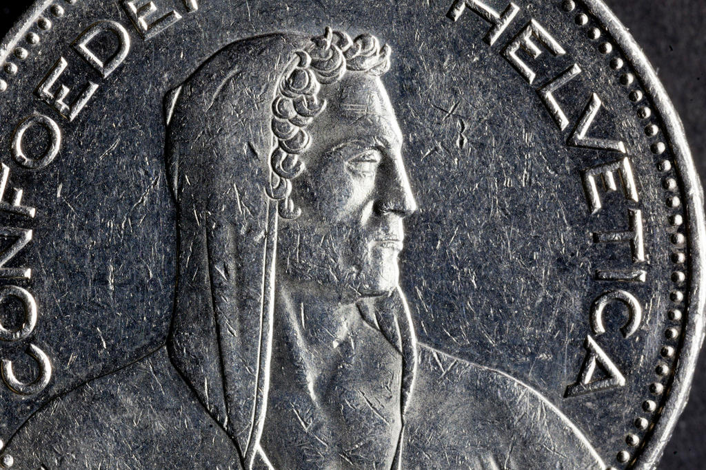 5瑞郎硬币上的牧羊人常常被人误认成瑞士民族英雄威廉·泰尔。