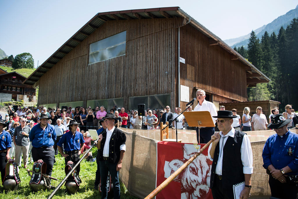 didier burkhalter speaking on National Day